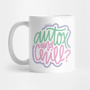 AutoX And Chill? -  Mint / Pink / Purple Mug